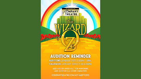 Auditions for The Wizard of Oz