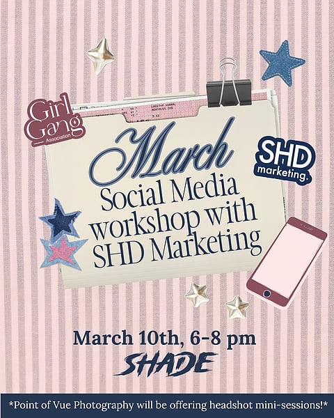 Girl Gang Social Media Workshop