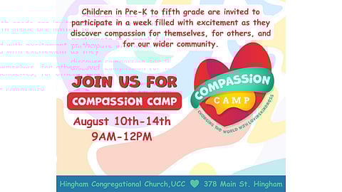 Hingham Congregational Church, UCC Vacation Bible School