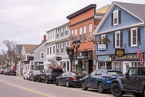 Rockland Trust vice president discusses trends affecting South Shore small businesses, like these ones in downtown plymouth, MA.