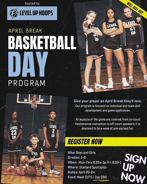 April Vacation Basketball Day Program🏀