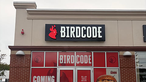 A restaurant storefront