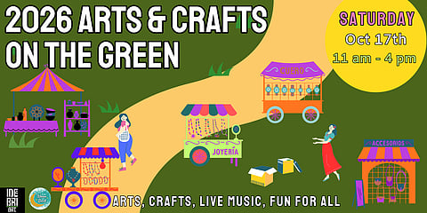 promo poster for arts festival in Plymouth