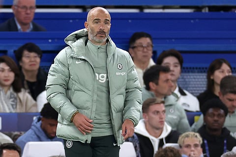 Enzo Maresca led Chelsea to the Club World Cup title earlier this year