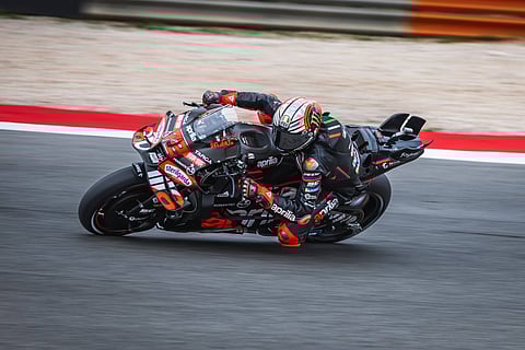 Marco Bezzecchi in action