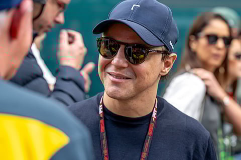 Felipe Massa in attendance at the Sao Paulo Grand Prix