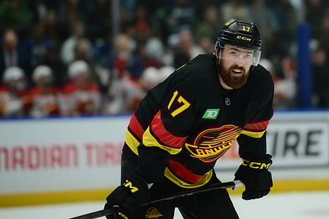 Calgary Flames player in action