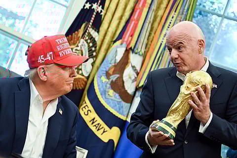 Donald Trump will be in the 2026 FIFA World Cup draw