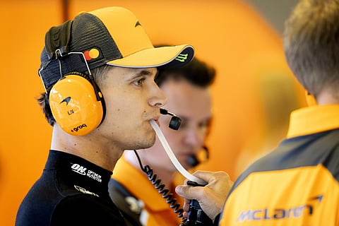 A file pic of Lando Norris