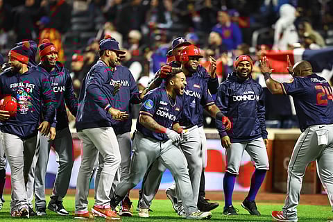 Dominican Republic players in action