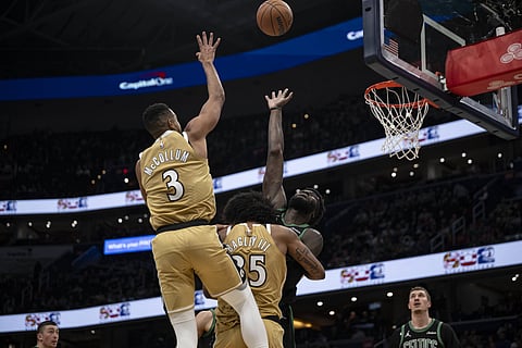 CJ McCollum in action