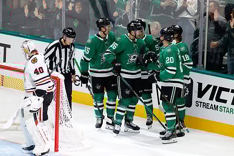 Stars looking for good showing vs the Blackhawks
