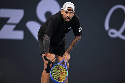 Nick Kyrgios of Australia