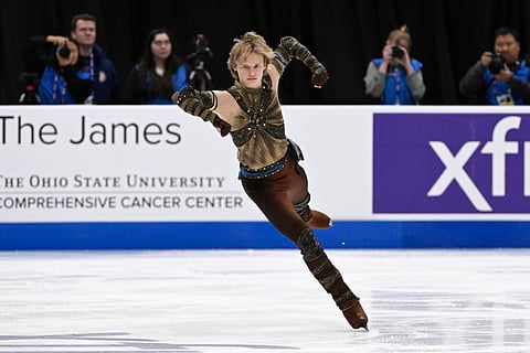American figure skater Ilia Malinin