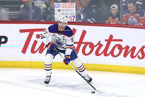 Edmonton Oilers center Connor McDavid