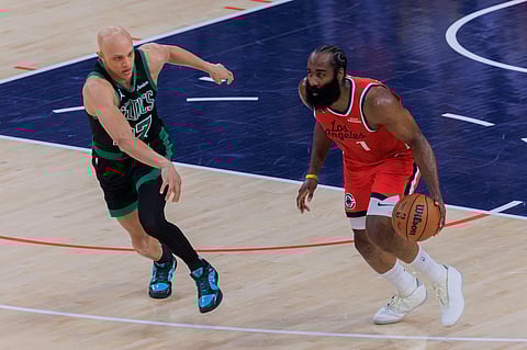 James Harden in action