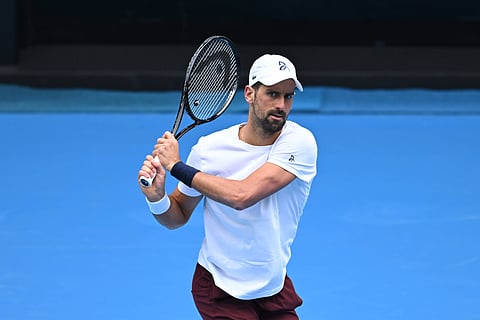 Record 10-time Australian Open champion Novak Djokovic