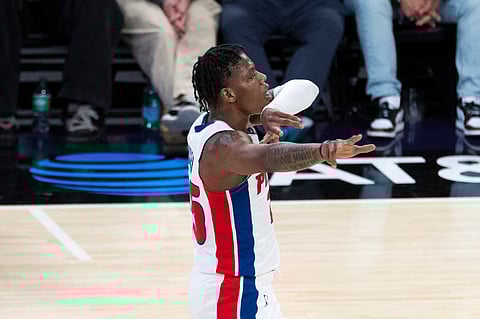 Marcus Sasser of Detroit Pistons