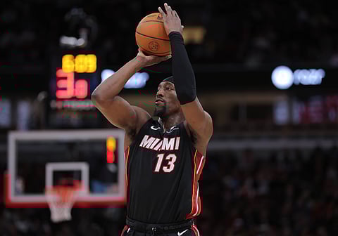 Bam Adebayo of Miami Heat