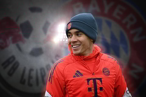 Jamal Musiala returns to training after recovering from injury