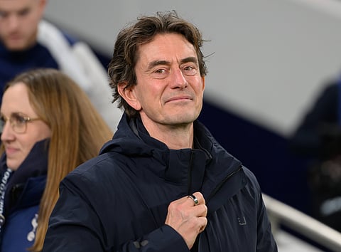 Thomas Frank during Tottenham Hotspur vs Borussia Dortmund