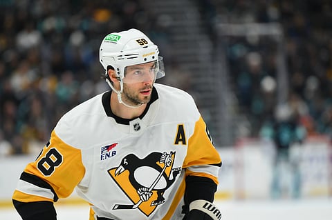 Kris Letang of Pittsburgh Penguins in action