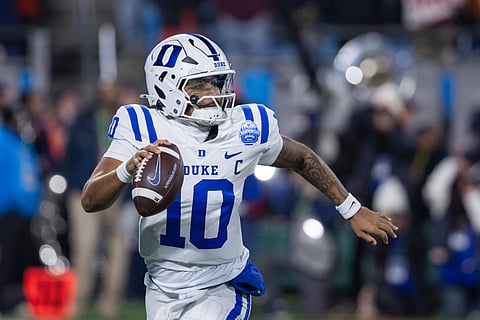 Darian Mensah of Duke Blue Devils