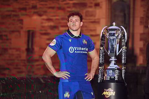Italy captain at Guinness Six Nations Launch