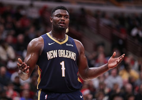 Zion Williamson of New Orleans Pelicans