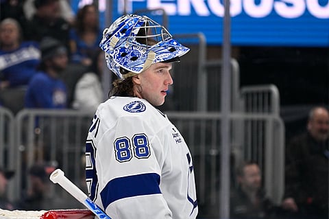 Tampa Bay Lightning goaltender Andrei Vasilevskiy
