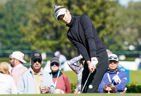 Nelly Korda at the Hilton Grand Vacations Tournament