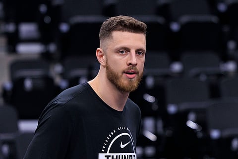 Isaiah Hartenstein of Oklahoma City Thunder