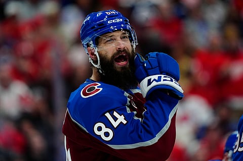 Colorado Avalanche defenseman Brent Burns