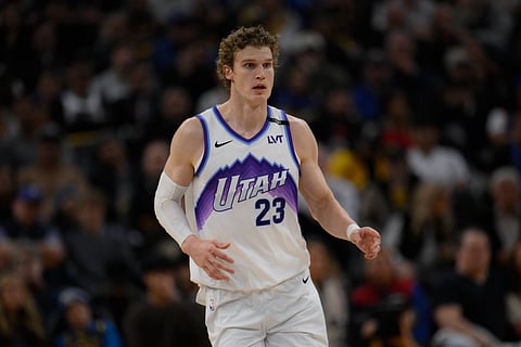 Lauri Markkanen of Utah Jazz in action