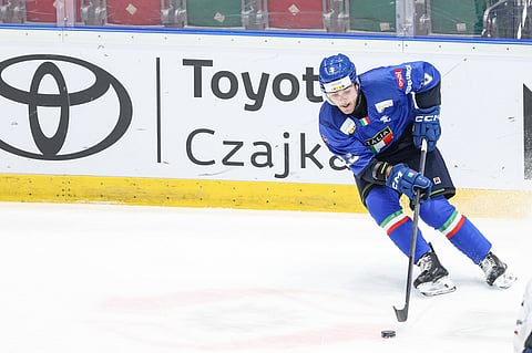 Tommy Purdeller of Italy