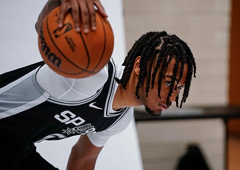 Stephon Castle of San Antonio Spurs