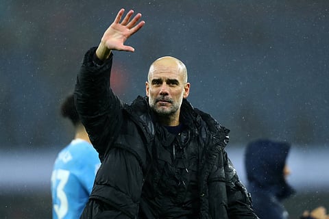 Manchester City boss Pep Guardiola