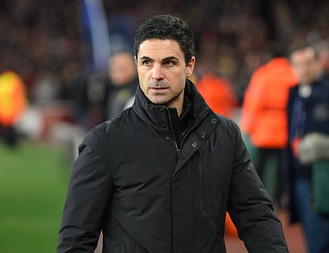 Arsenal head coach Mikel Arteta