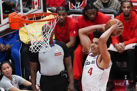 Kobe Sanders of Los Angeles Clippers