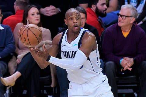Khris Middleton of Dallas Mavericks in action