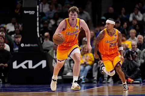 Charlotte Hornets guard Kon Knueppel