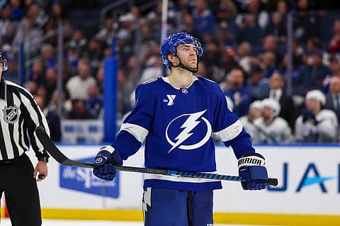 Tampa Bay Lightning forward Brayden Point