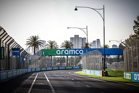 Track atmosphere before Australian Grand Prix