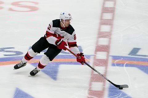 Jesper Bratt of New Jersey Devils
