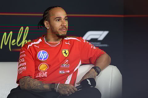 Lewis Hamilton during the Media Day