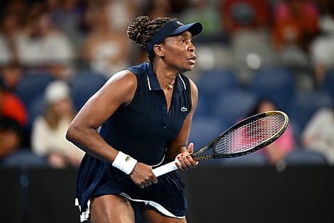 Venus Williams in action