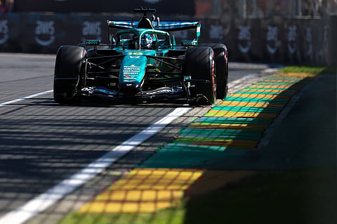 Aston Martin Honda during the free practice