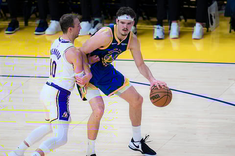 Quinten Post of Golden State Warriors