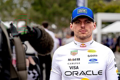 Max Verstappen during qualifying sessions