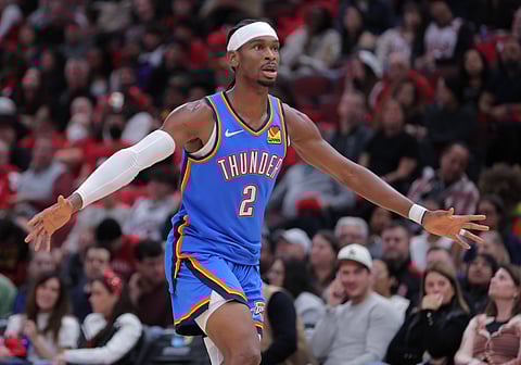 Shai Gilgeous-Alexander of Oklahoma City Thunder